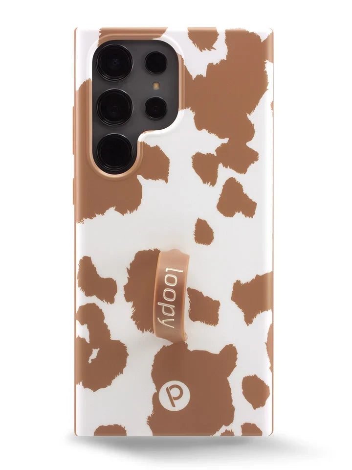 Brown Cow Print