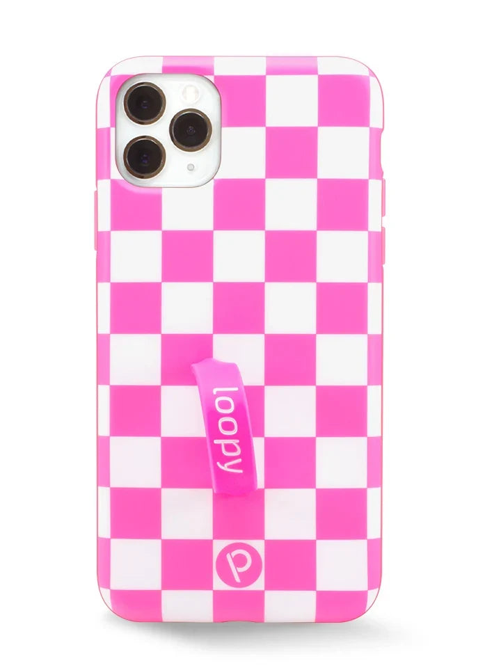 Pink Checkered